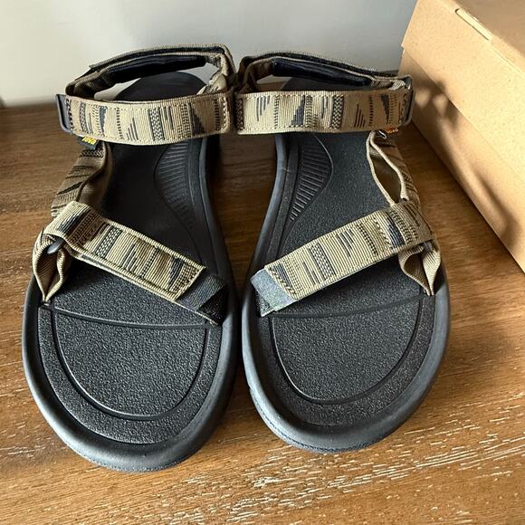 Teva Men’s Hurricane XLT2 Dark Olive Print Sport Sandals- Size 13 - Picture 2 of 11